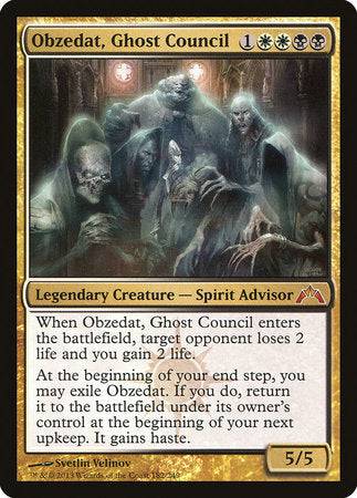 Obzedat, Ghost Council [Gatecrash] - Destination Retro