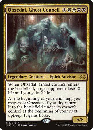 Obzedat, Ghost Council [Modern Masters 2017] - Destination Retro