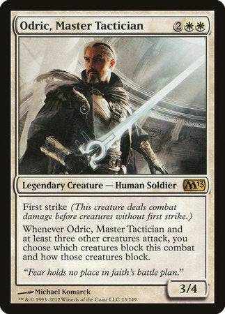Odric, Master Tactician [Magic 2013] - Destination Retro
