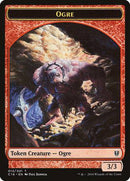 Ogre // Bird (Blue) Double-sided Token [Commander 2016 Tokens] - Destination Retro