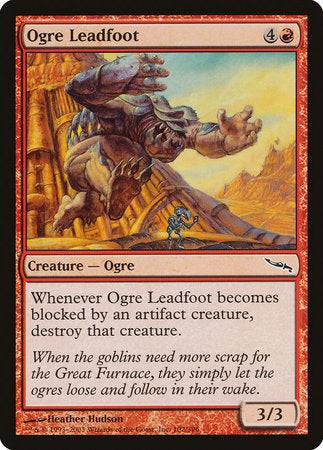 Ogre Leadfoot [Mirrodin] - Destination Retro