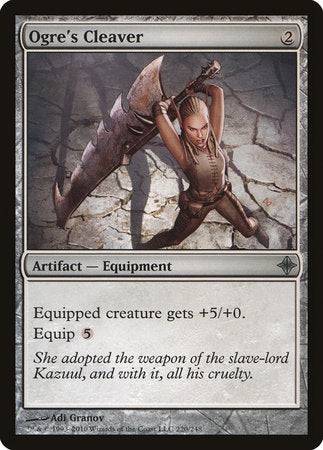 Ogre's Cleaver [Rise of the Eldrazi] - Destination Retro