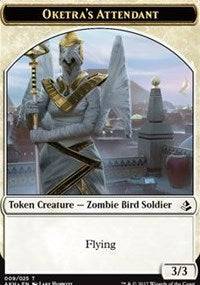 Oketra's Attendant // Beast Token [Amonkhet] - Destination Retro