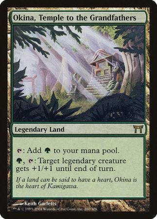 Okina, Temple to the Grandfathers [Champions of Kamigawa] - Destination Retro