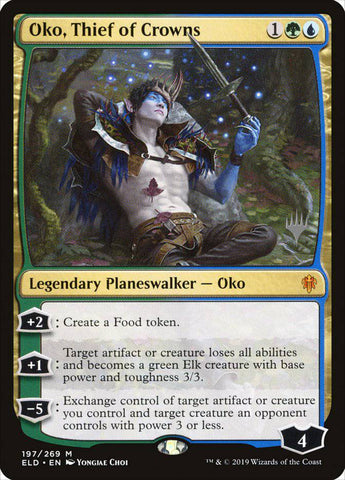 Oko, Thief of Crowns (Promo Pack) [Throne of Eldraine Promos] - Destination Retro