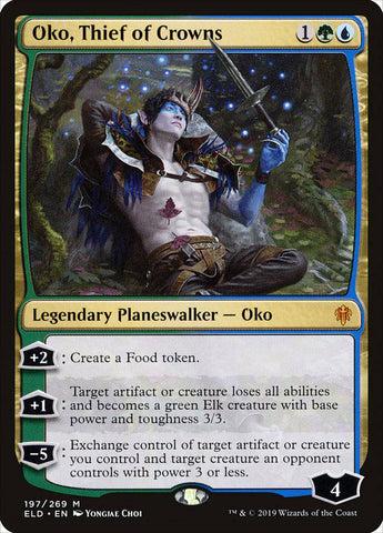 Oko, Thief of Crowns [Throne of Eldraine] - Destination Retro
