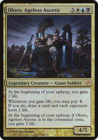 Oloro, Ageless Ascetic (Commander 2013) [Commander 2013 Oversized] - Destination Retro