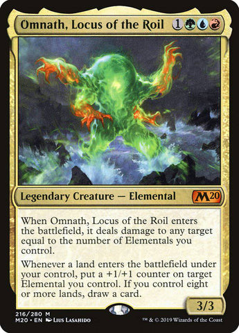Omnath, Locus of the Roil [Core Set 2020] - Destination Retro