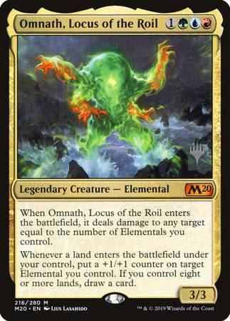 Omnath, Locus of the Roil [Core Set 2020 Promos] - Destination Retro