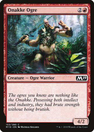 Onakke Ogre [Core Set 2019] - Destination Retro
