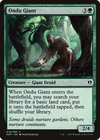 Ondu Giant [Duel Decks: Zendikar vs. Eldrazi] - Destination Retro
