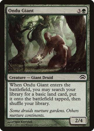 Ondu Giant [Planechase 2012] - Destination Retro