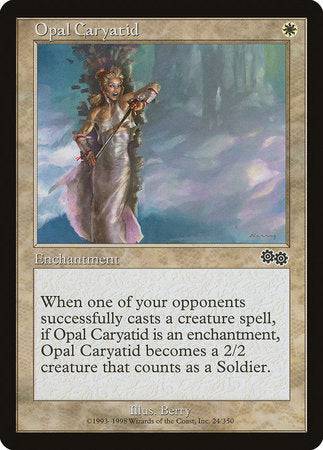 Opal Caryatid [Urza's Saga] - Destination Retro