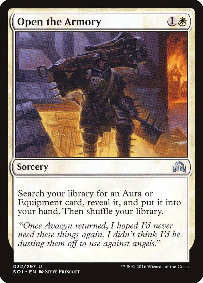 Open the Armory [Shadows over Innistrad] - Destination Retro