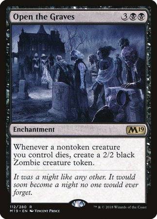 Open the Graves [Core Set 2019] - Destination Retro