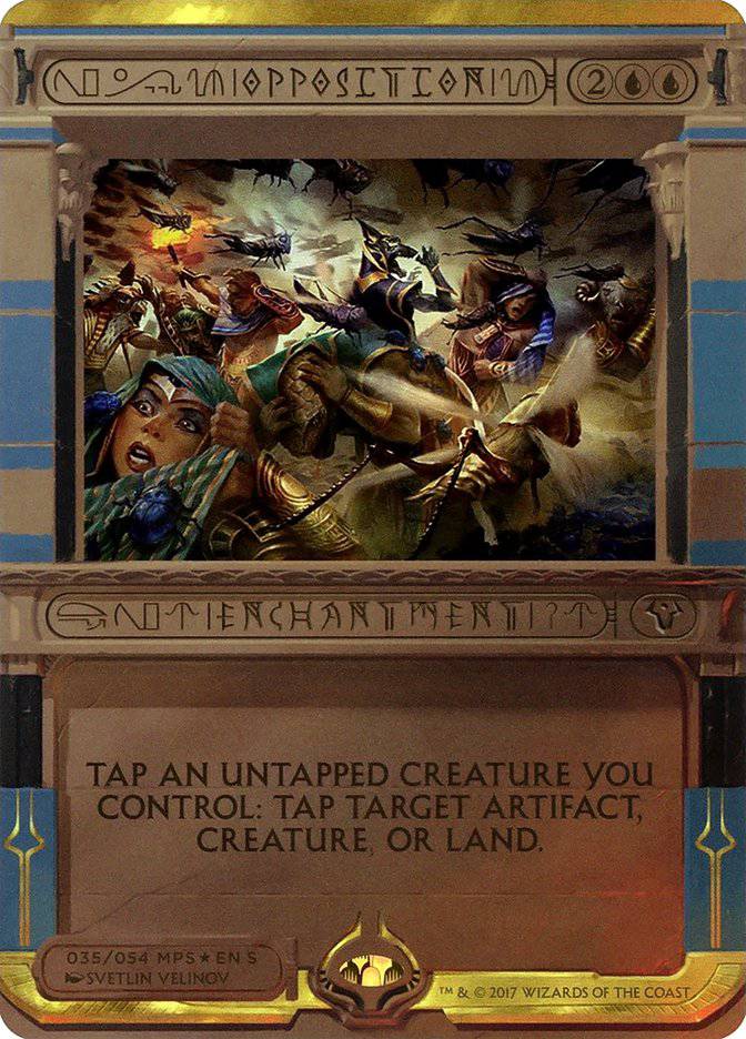 Opposition (Invocation) [Amonkhet Invocations] - Destination Retro