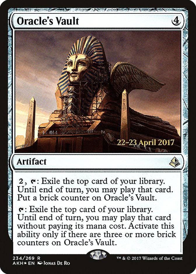 Oracle's Vault  [Amonkhet Prerelease Promos] - Destination Retro