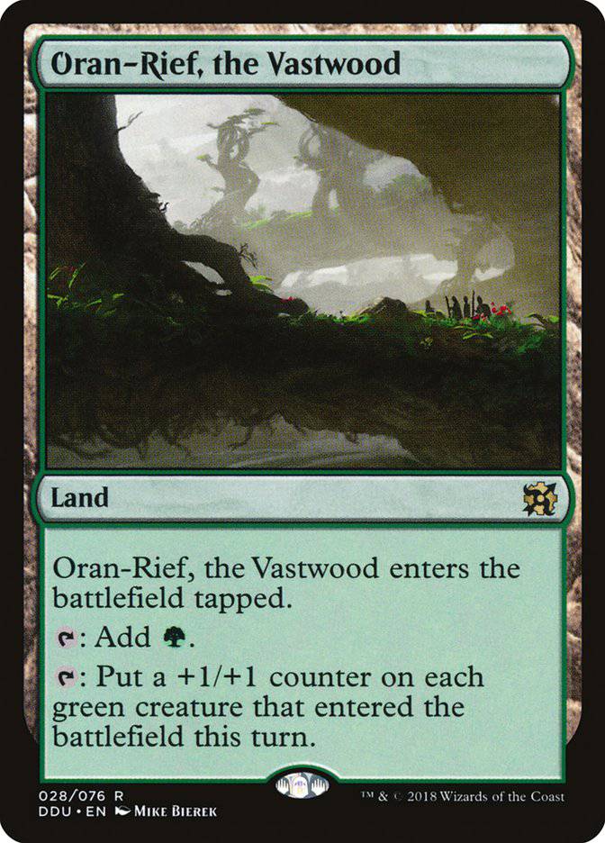 Oran-Rief, the Vastwood [Duel Decks: Elves vs. Inventors] - Destination Retro