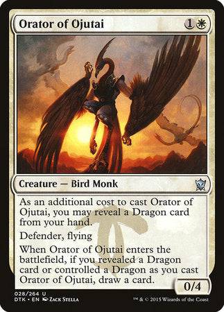 Orator of Ojutai [Dragons of Tarkir] - Destination Retro