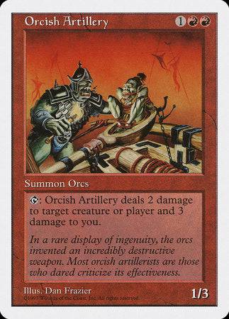 Orcish Artillery [Fifth Edition] - Destination Retro