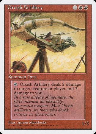 Orcish Artillery [Fourth Edition] - Destination Retro