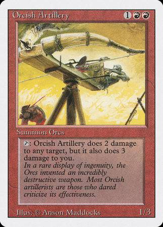 Orcish Artillery [Revised Edition] - Destination Retro