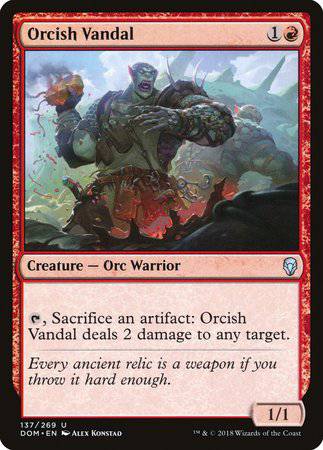 Orcish Vandal [Dominaria] - Destination Retro