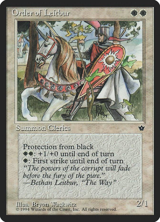 Order of Leitbur (Horse Facing Left) [Fallen Empires] - Destination Retro