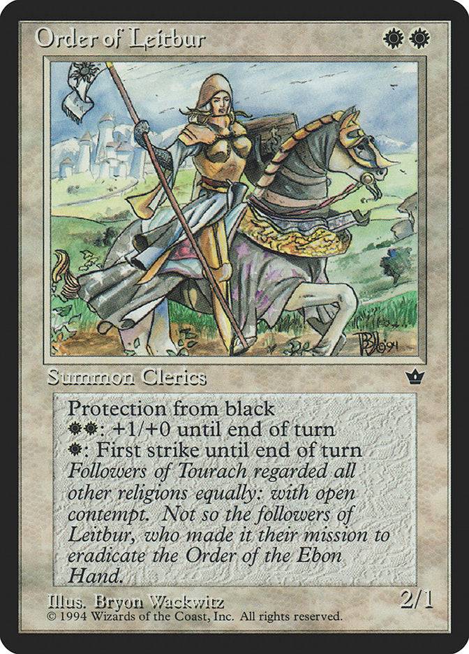 Order of Leitbur (Horse Facing Right) [Fallen Empires] - Destination Retro