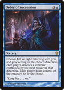 Order of Succession [Commander 2013] - Destination Retro
