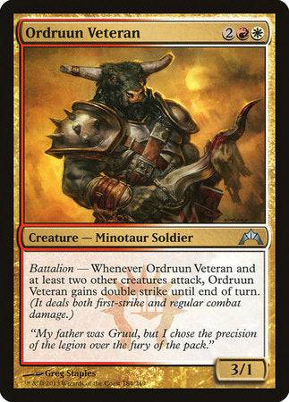 Ordruun Veteran [Gatecrash] - Destination Retro
