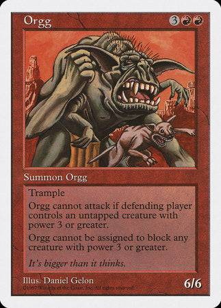 Orgg [Fifth Edition] - Destination Retro