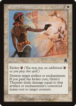 Orim's Thunder [Apocalypse] - Destination Retro