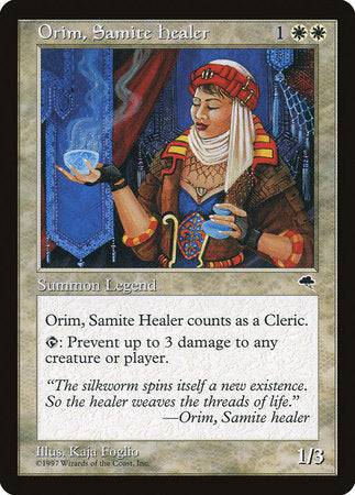 Orim, Samite Healer [Tempest] - Destination Retro