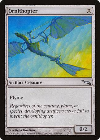 Ornithopter [Mirrodin] - Destination Retro