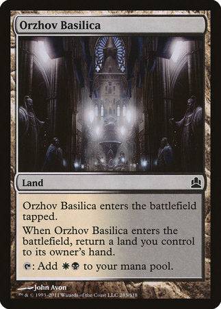 Orzhov Basilica [Commander 2011] - Destination Retro
