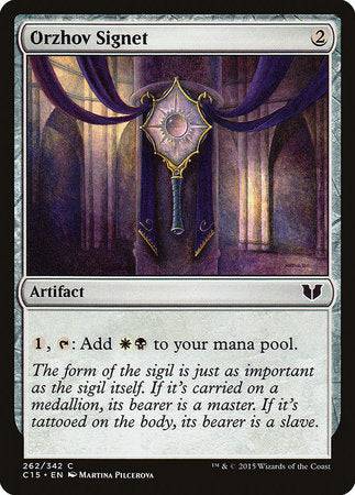 Orzhov Signet [Commander 2015] - Destination Retro
