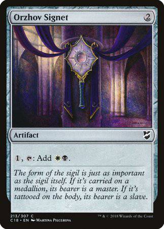 Orzhov Signet [Commander 2018] - Destination Retro