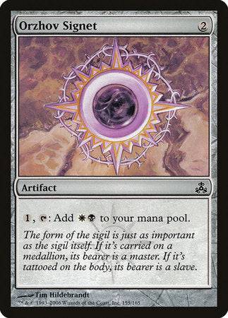 Orzhov Signet [Guildpact] - Destination Retro