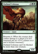 Outland Colossus [Magic Origins Promos] - Destination Retro