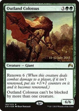 Outland Colossus [Magic Origins Promos] - Destination Retro
