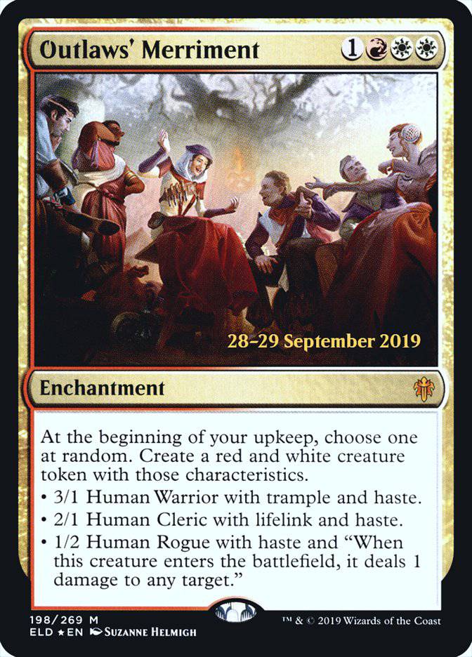 Outlaws' Merriment  [Throne of Eldraine Prerelease Promos] - Destination Retro