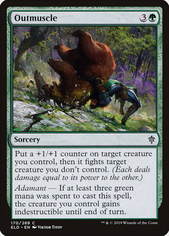 Outmuscle [Throne of Eldraine] - Destination Retro