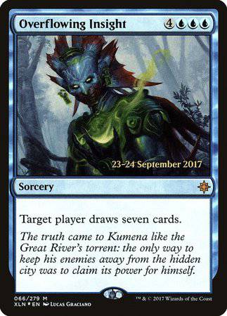 Overflowing Insight [Ixalan Promos] - Destination Retro