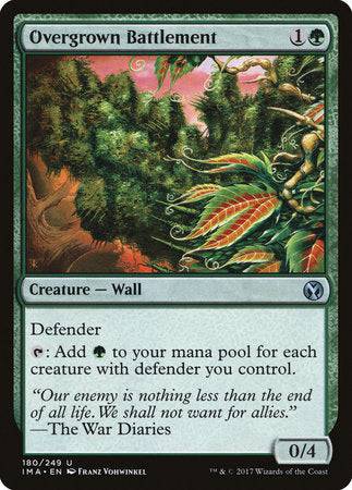 Overgrown Battlement [Iconic Masters] - Destination Retro