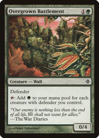 Overgrown Battlement [Rise of the Eldrazi] - Destination Retro