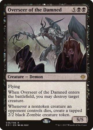 Overseer of the Damned [Archenemy: Nicol Bolas] - Destination Retro