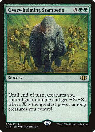 Overwhelming Stampede [Commander 2014] - Destination Retro