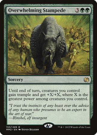 Overwhelming Stampede [Modern Masters 2015] - Destination Retro