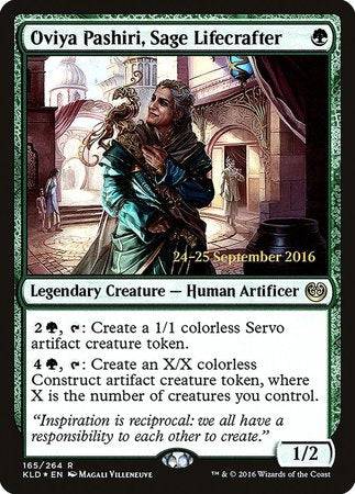 Oviya Pashiri, Sage Lifecrafter [Kaladesh Promos] - Destination Retro